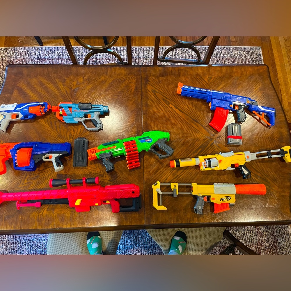 NERF ARSENAL!